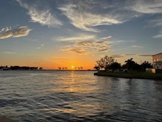 A gorgeous sunrise at The Pier in St. Pete.