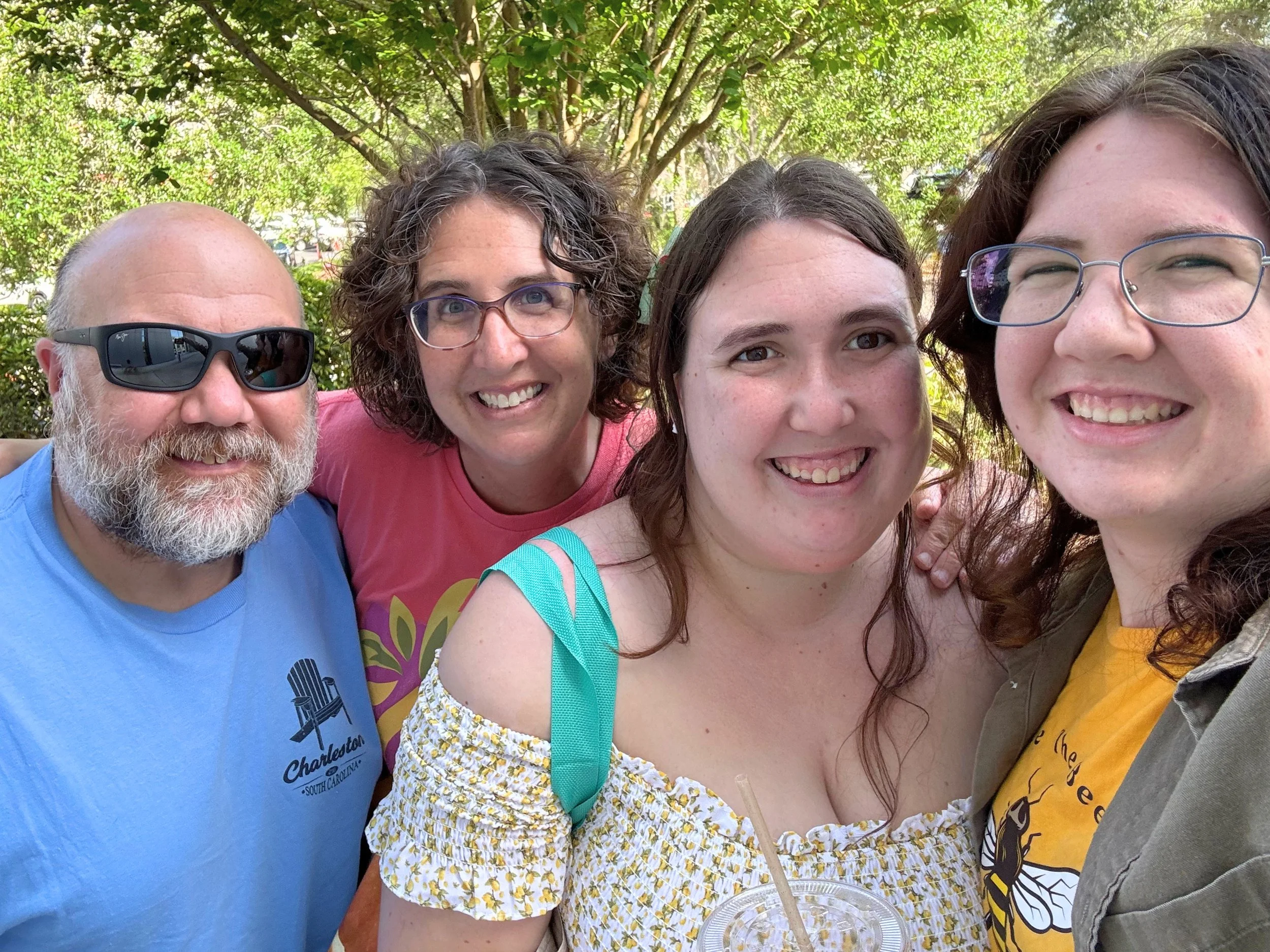 Maggie and her family.