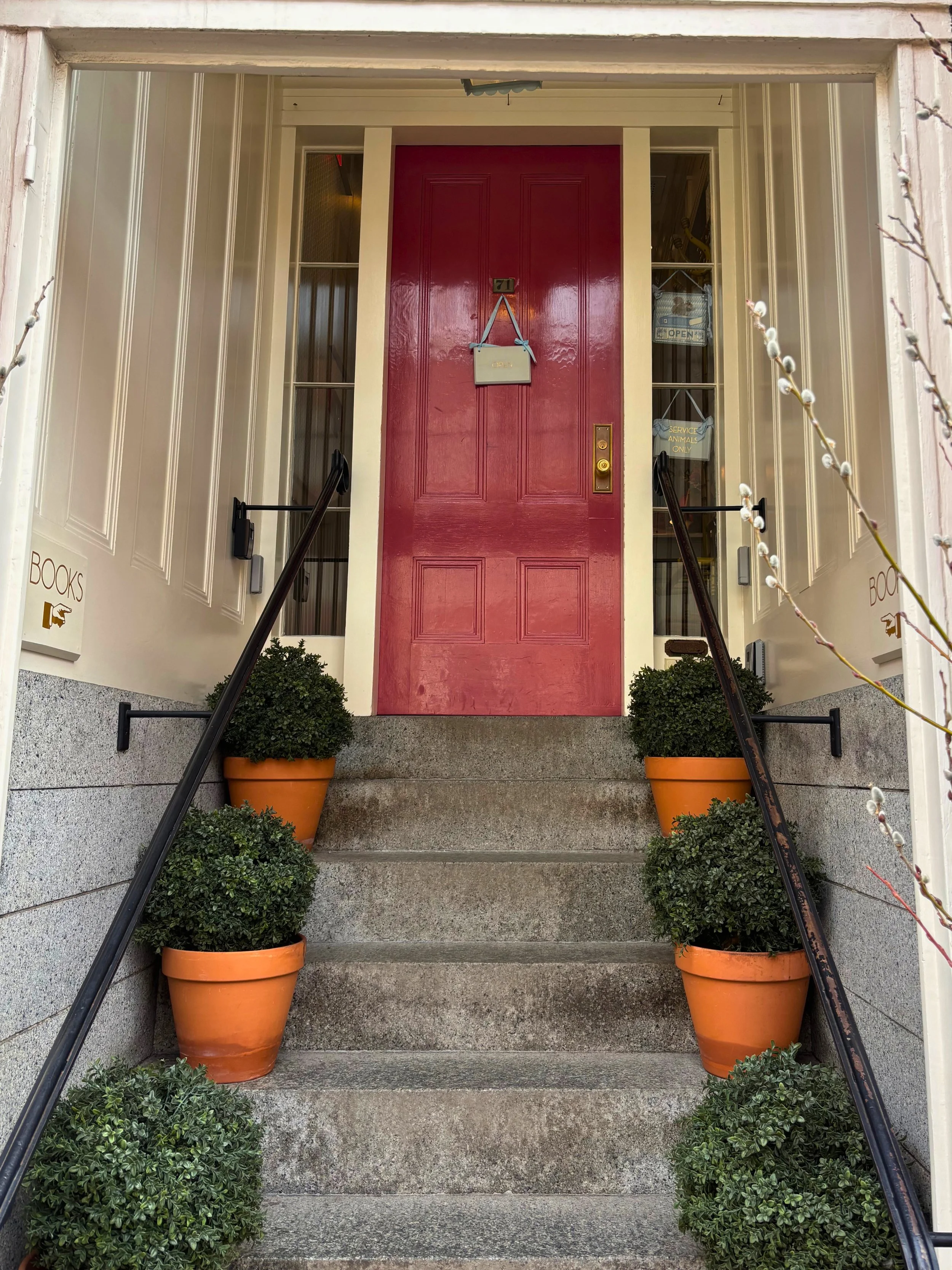 Beacon Hill Books and Cafe interior Boston bookstore