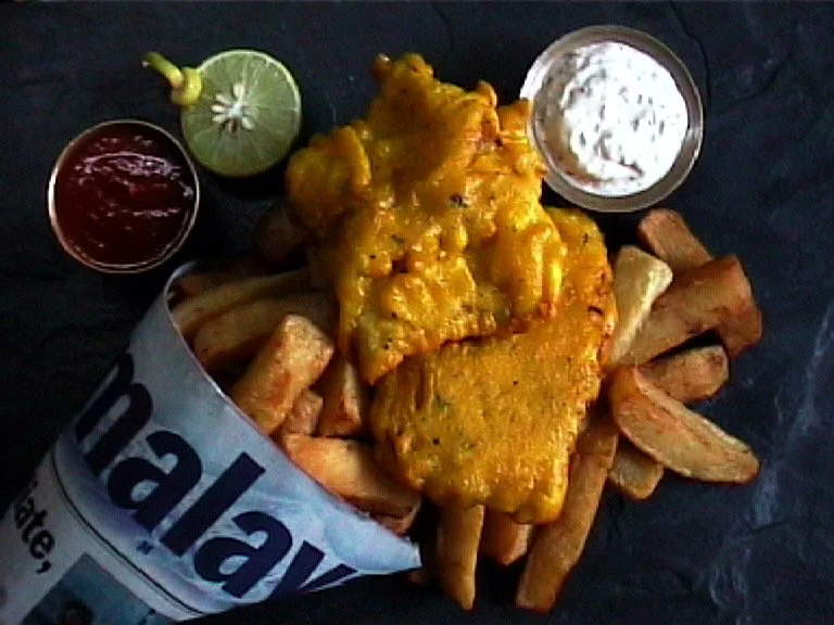 Fish and Chips in Newspaper