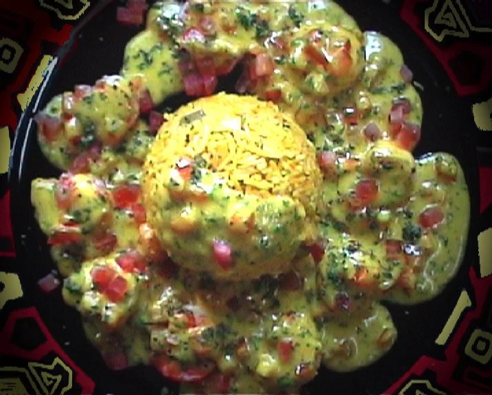 Ginger Garlic Sautéed Prawns