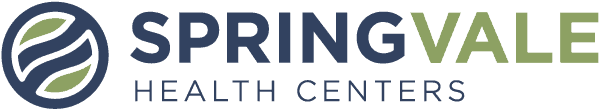 SpringVale Health Centers logo with a circular emblem and the text 'SpringVale Health Centers'.