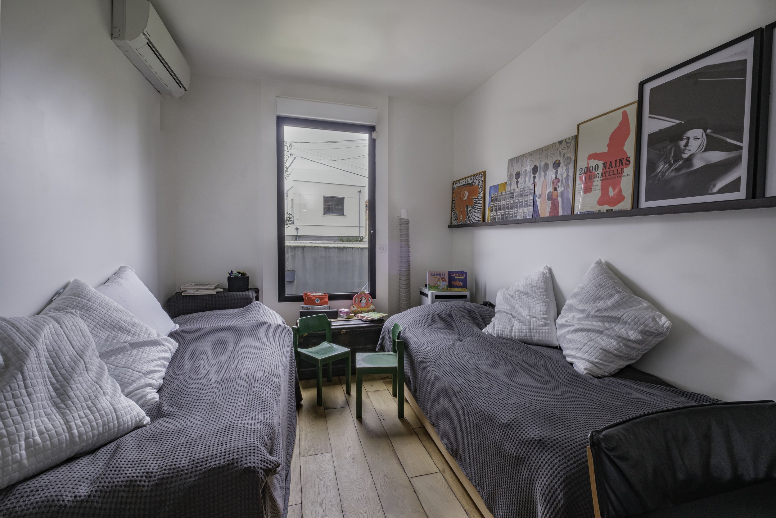 Photographie immobilière d'un loft.