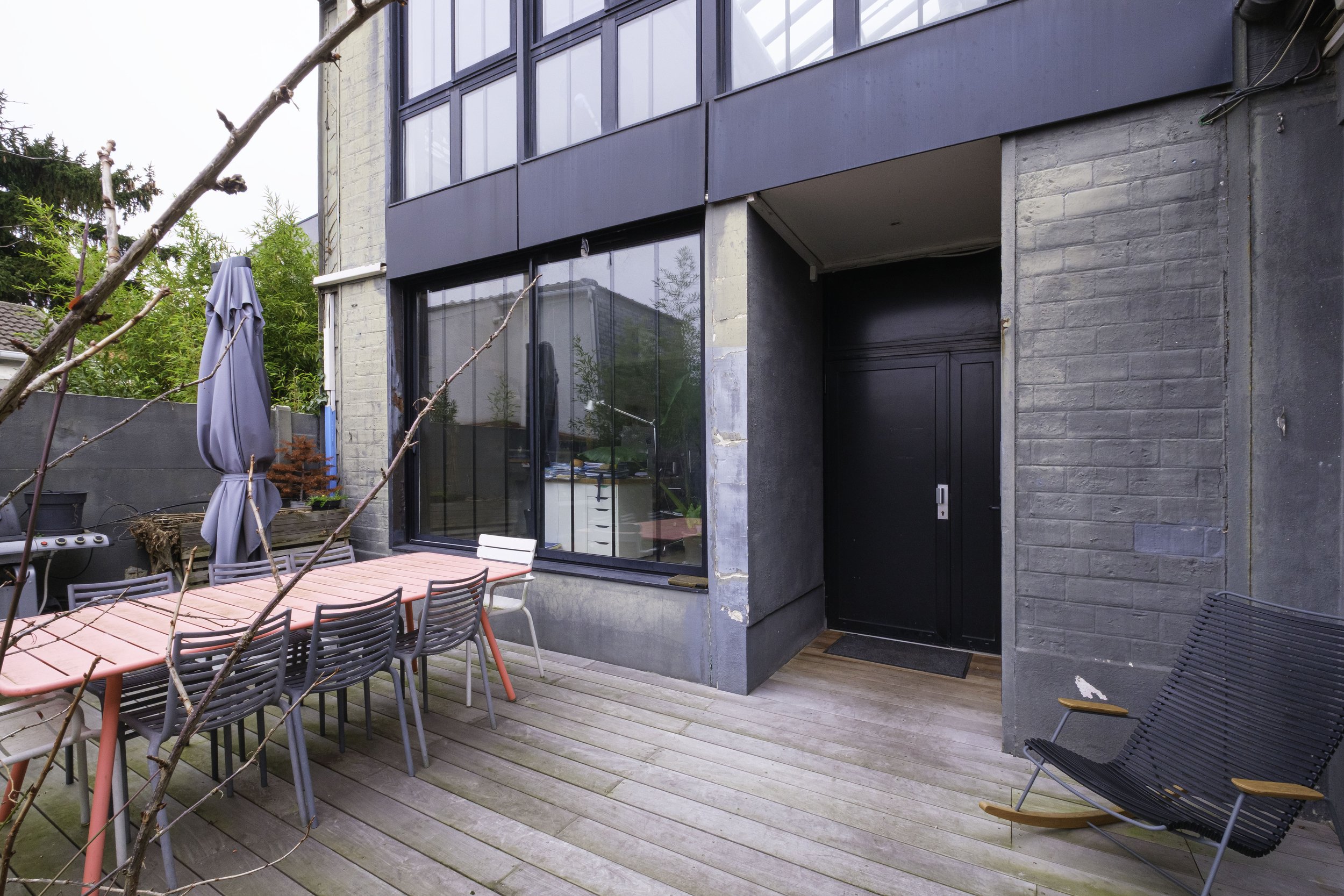 Photographie immobilière d'extérieur.