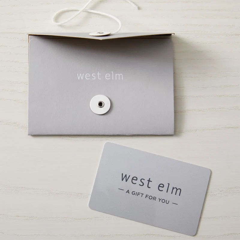 Gift card de West Elm - Tienda de muebles