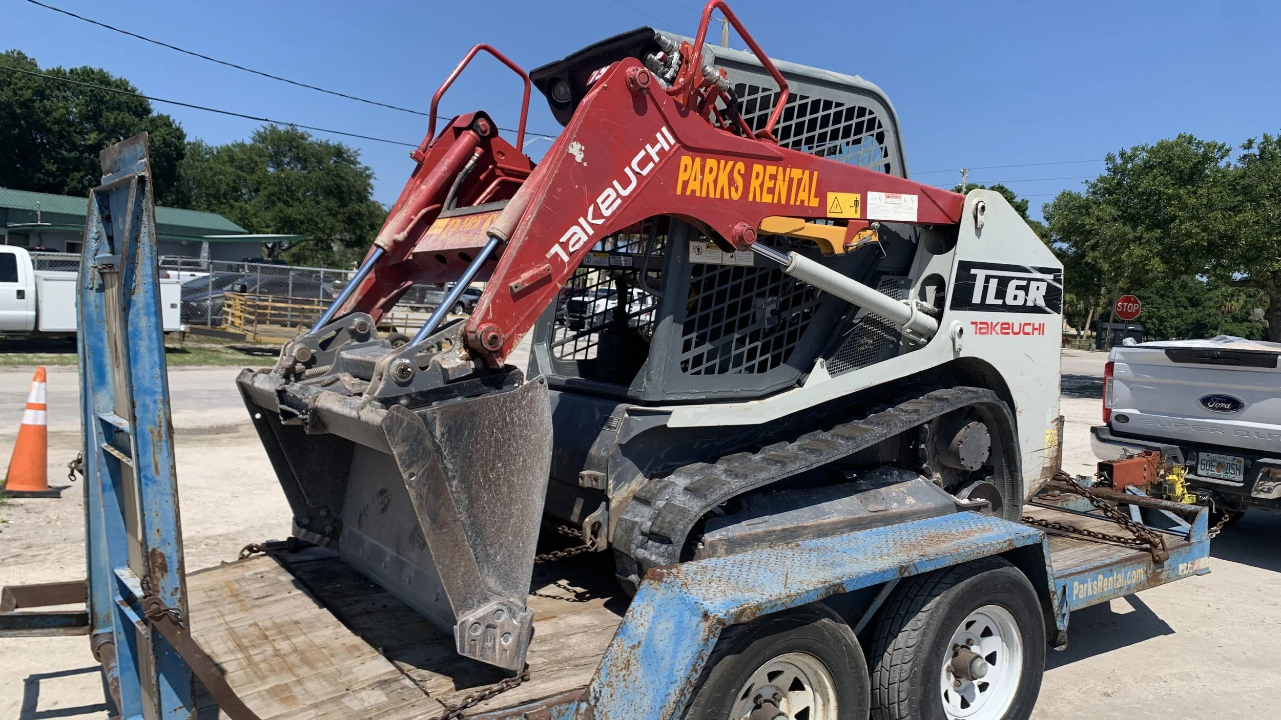 Excavator (Takeuchi TB216R