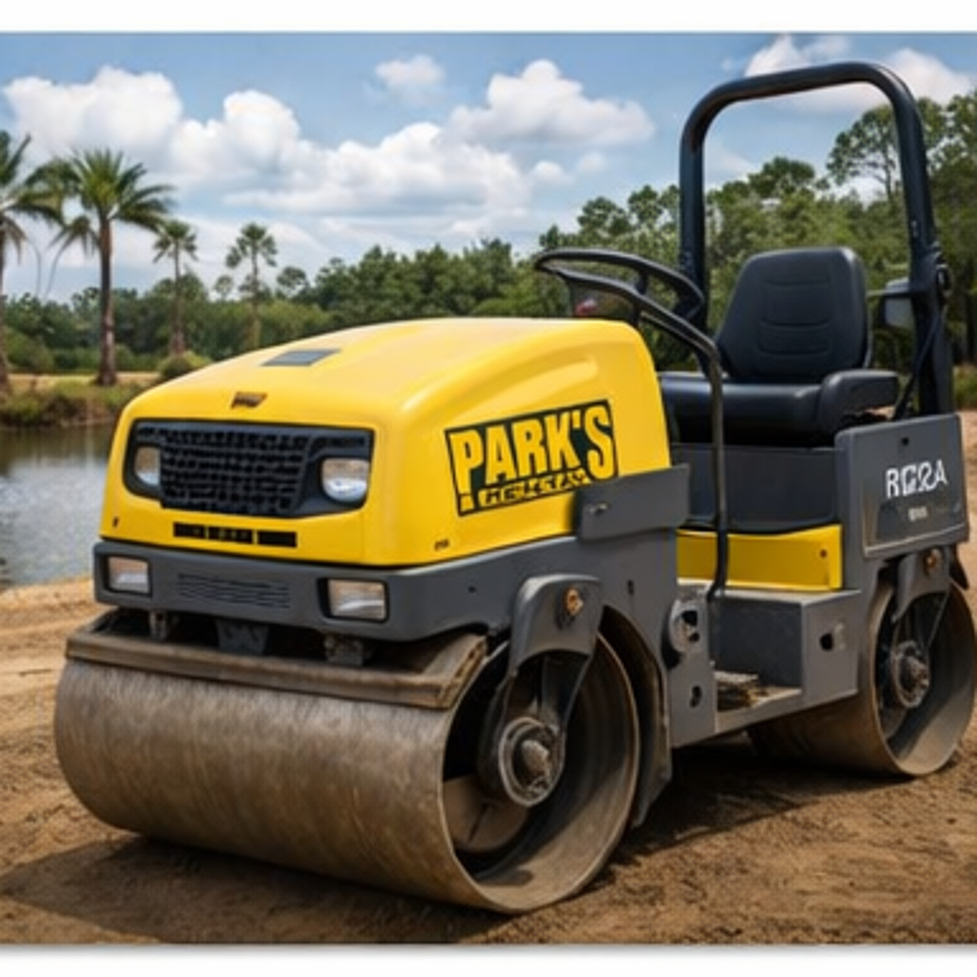 Roller (Wacker RD12A Ride On)