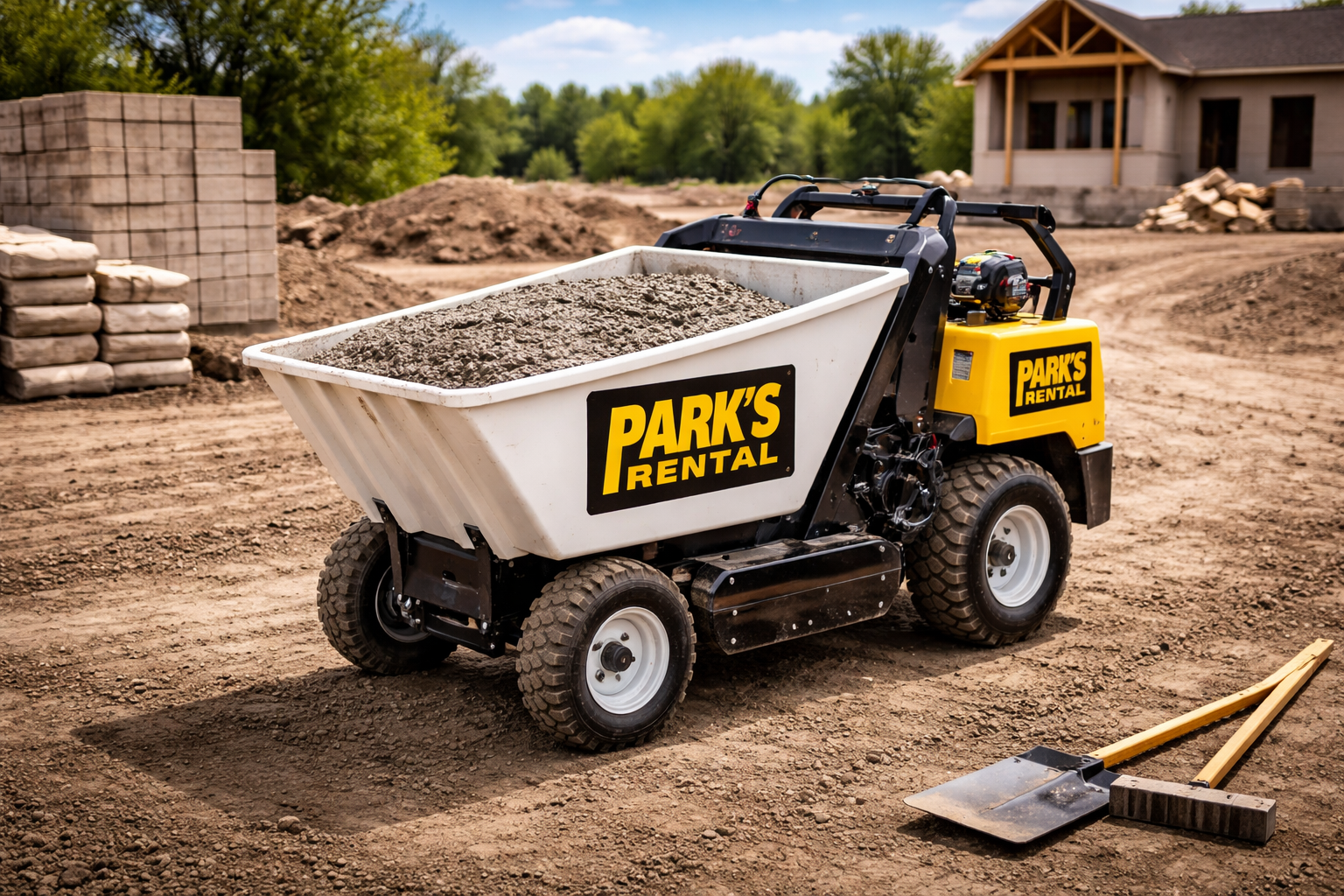 Wheel Cement Buggies