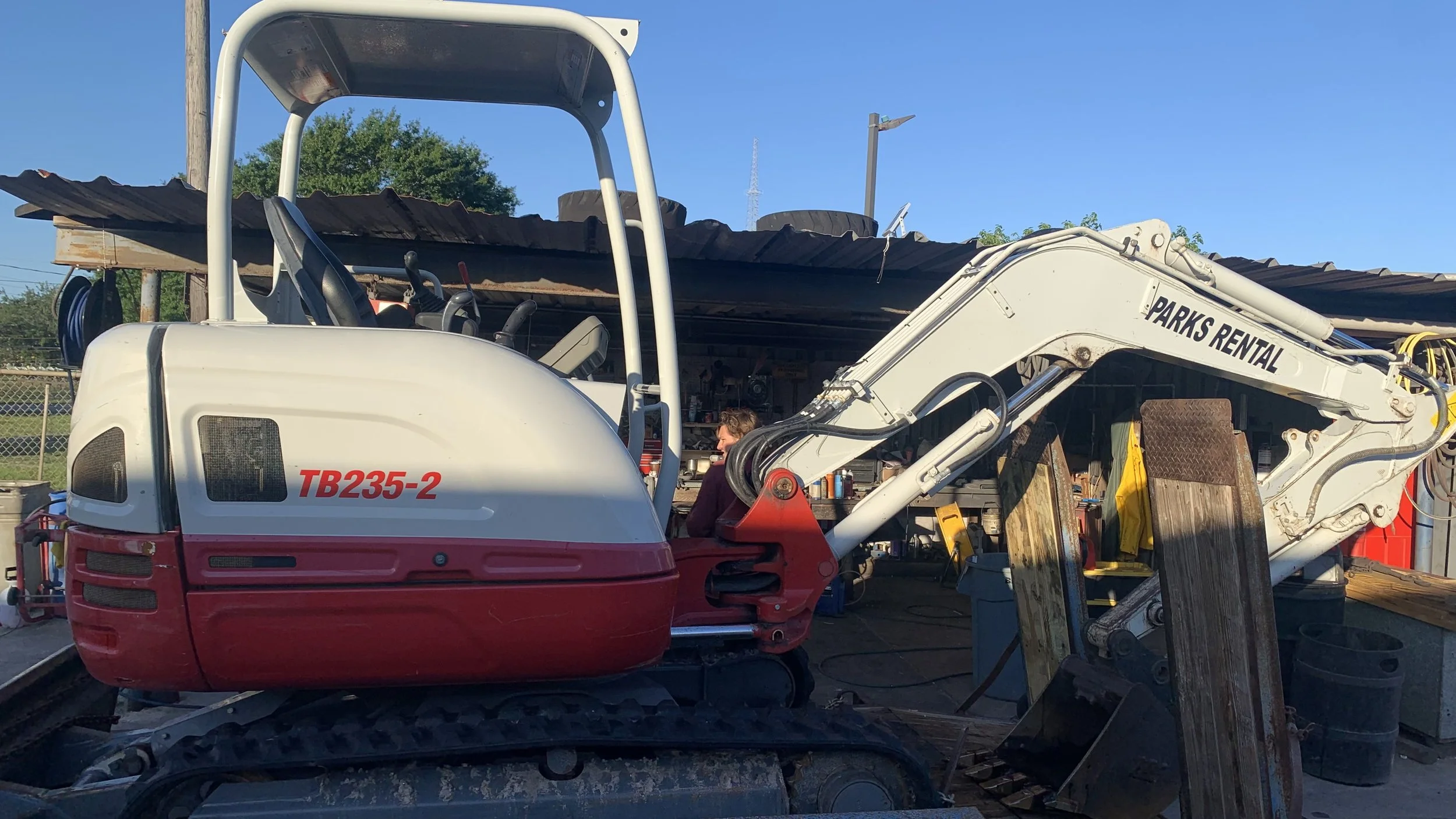 Excavator (Takeuchi TB235-2