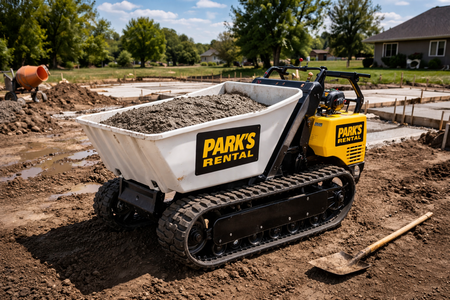 Track Cement Buggies