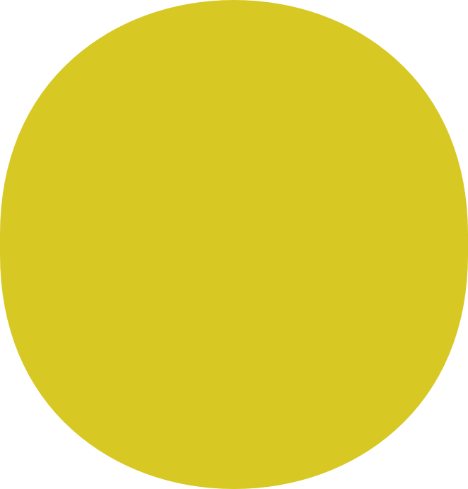 A yellow circle on a black background.