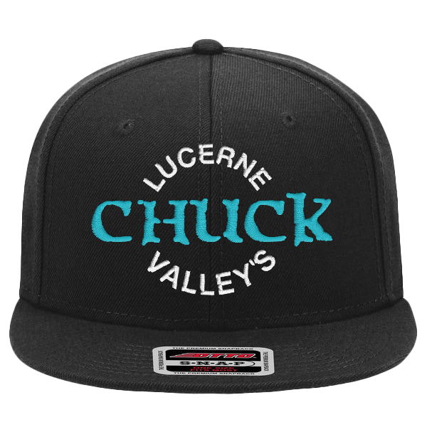 Chuck Full Color Logo Flatbill Cap
