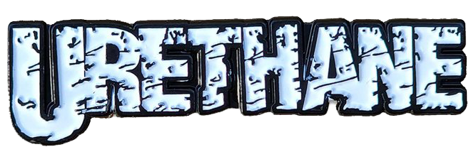 Urethane Block Enamel Pin