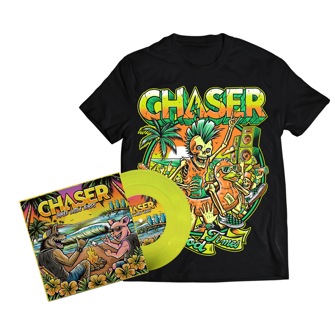 Three Little Birds / My Promise 7" EP - T-Shirt Bundle