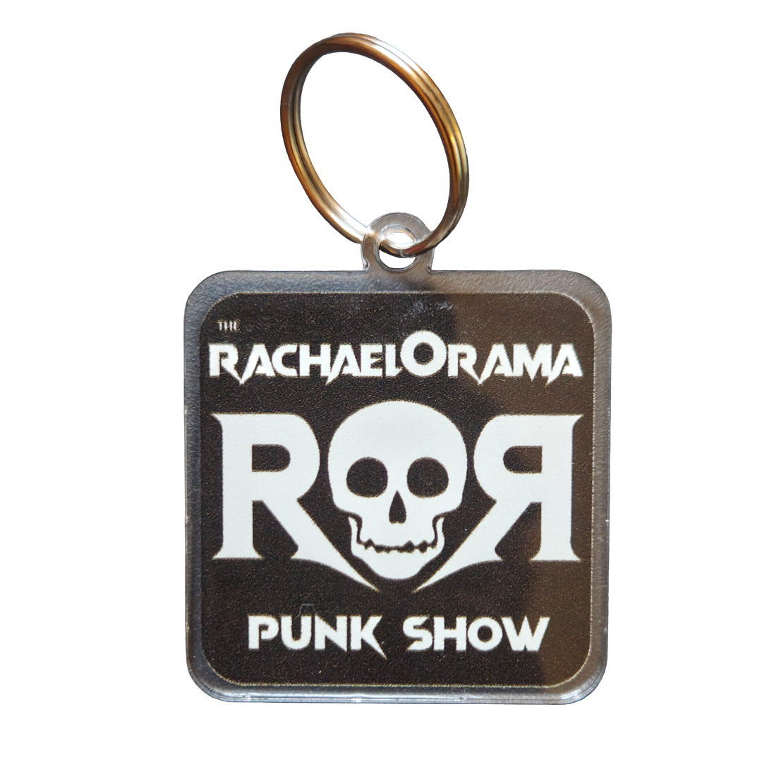 Rachael-O-Rama Logo Keychain