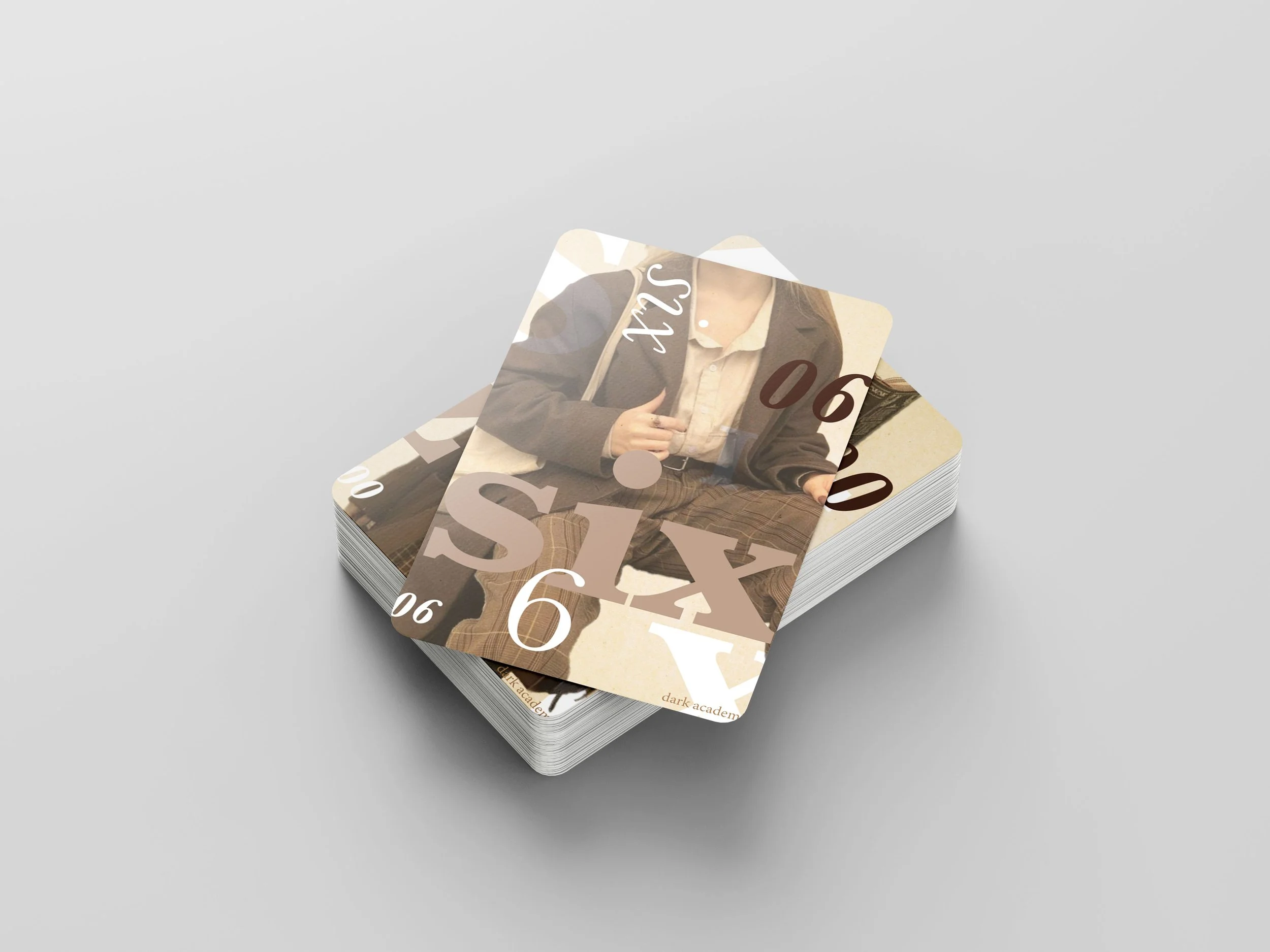 Dark Academia UNO Cards