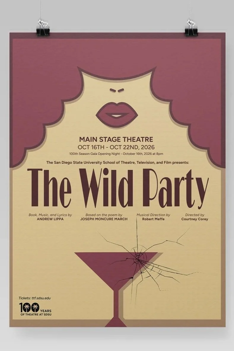 SDSU Theatre and Film Poster