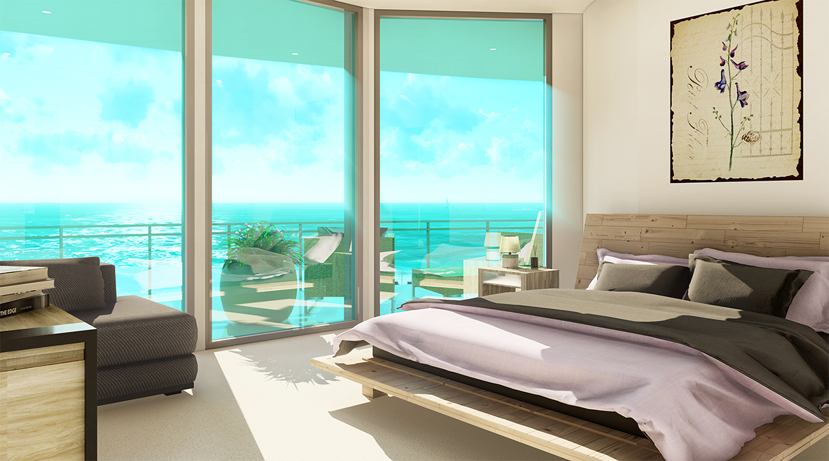 Photorealistic 3D rendering of interior