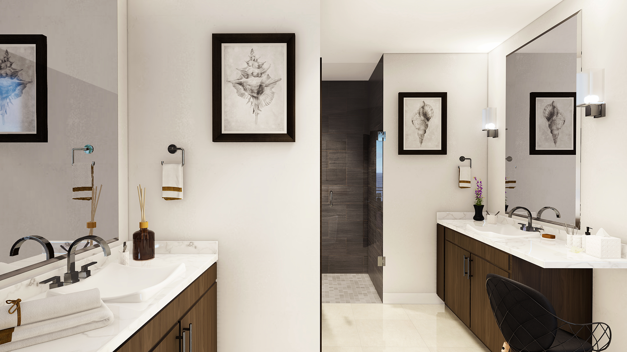 Photorealistic 3D interior rendering