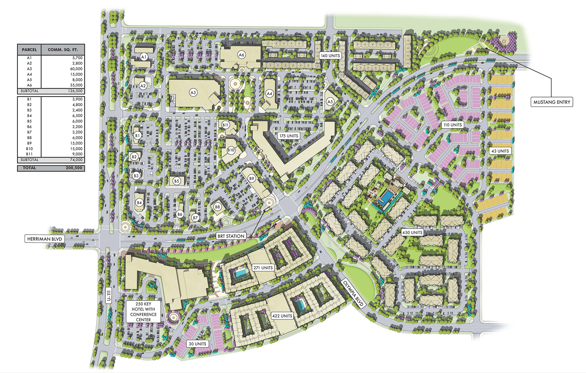 site plan rendering