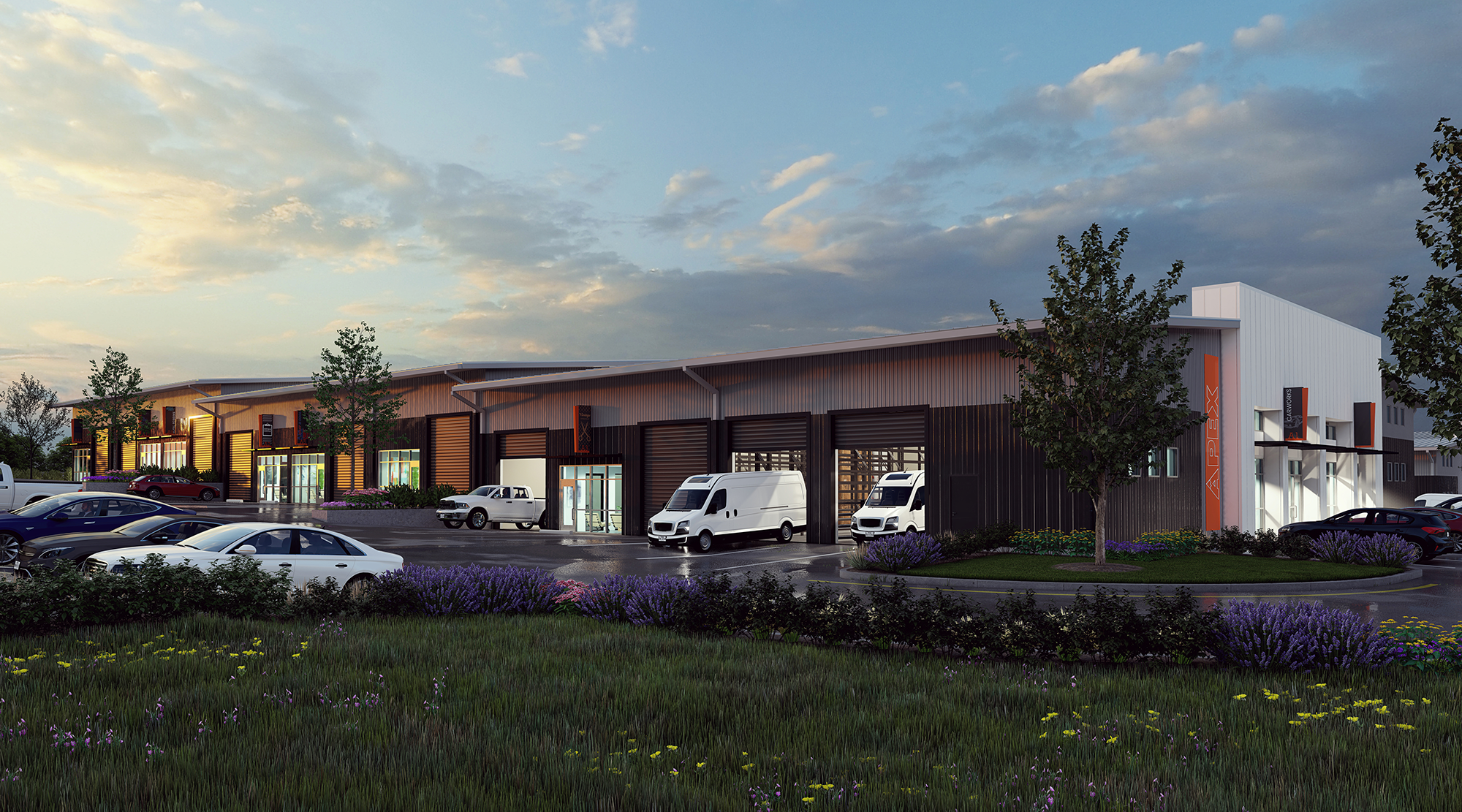 Photorealistic 3D architectural rendering