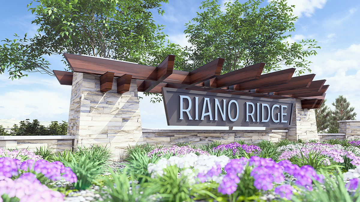Photorealistic 3D rendering of Riano Ridge monument