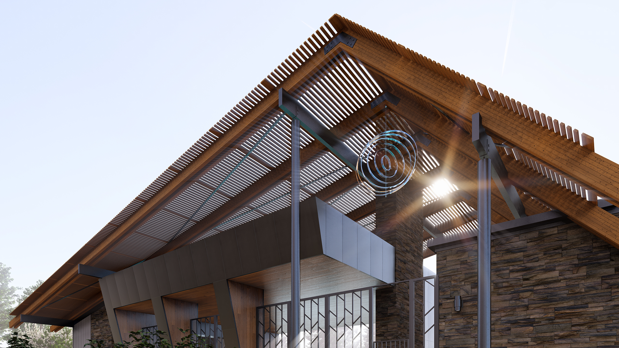 3D architectural rendering 