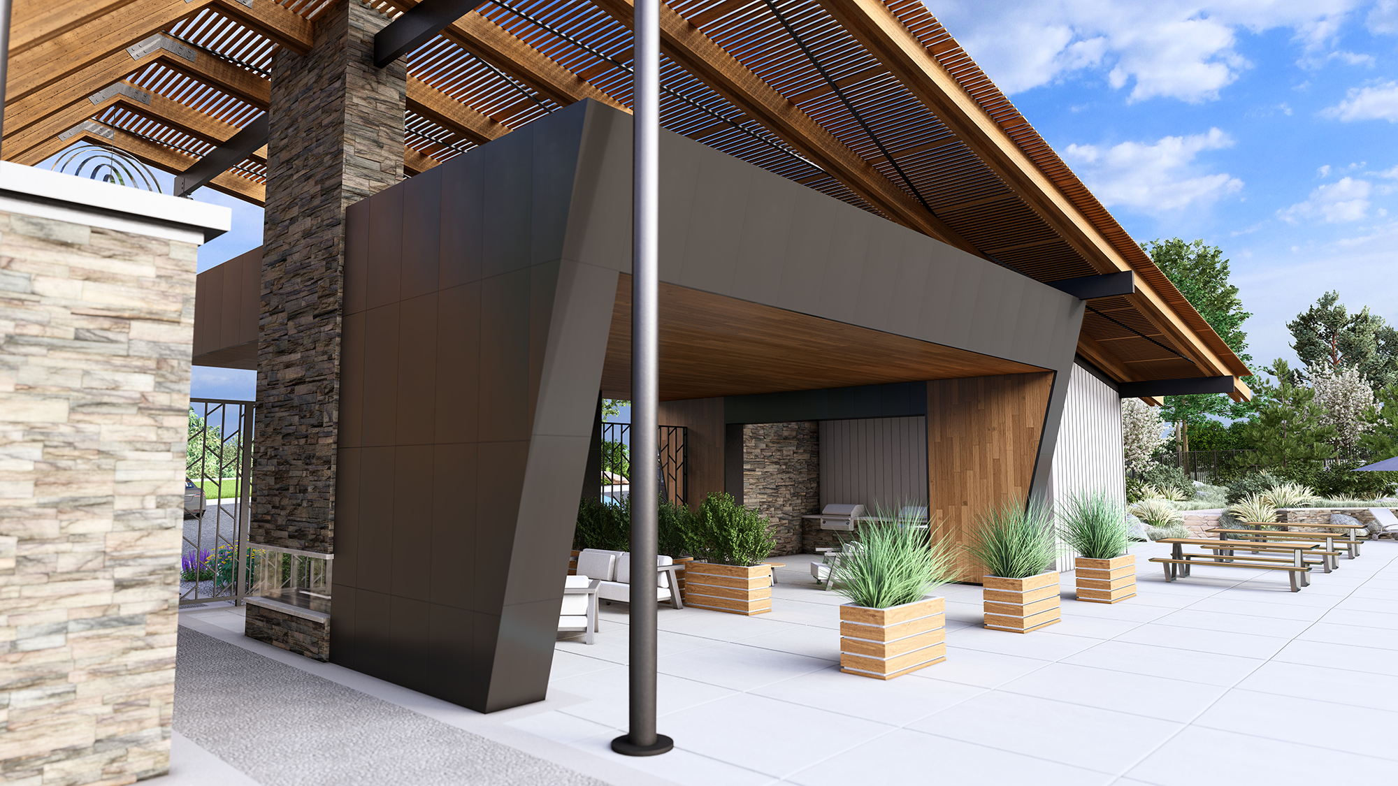 3D architectural rendering