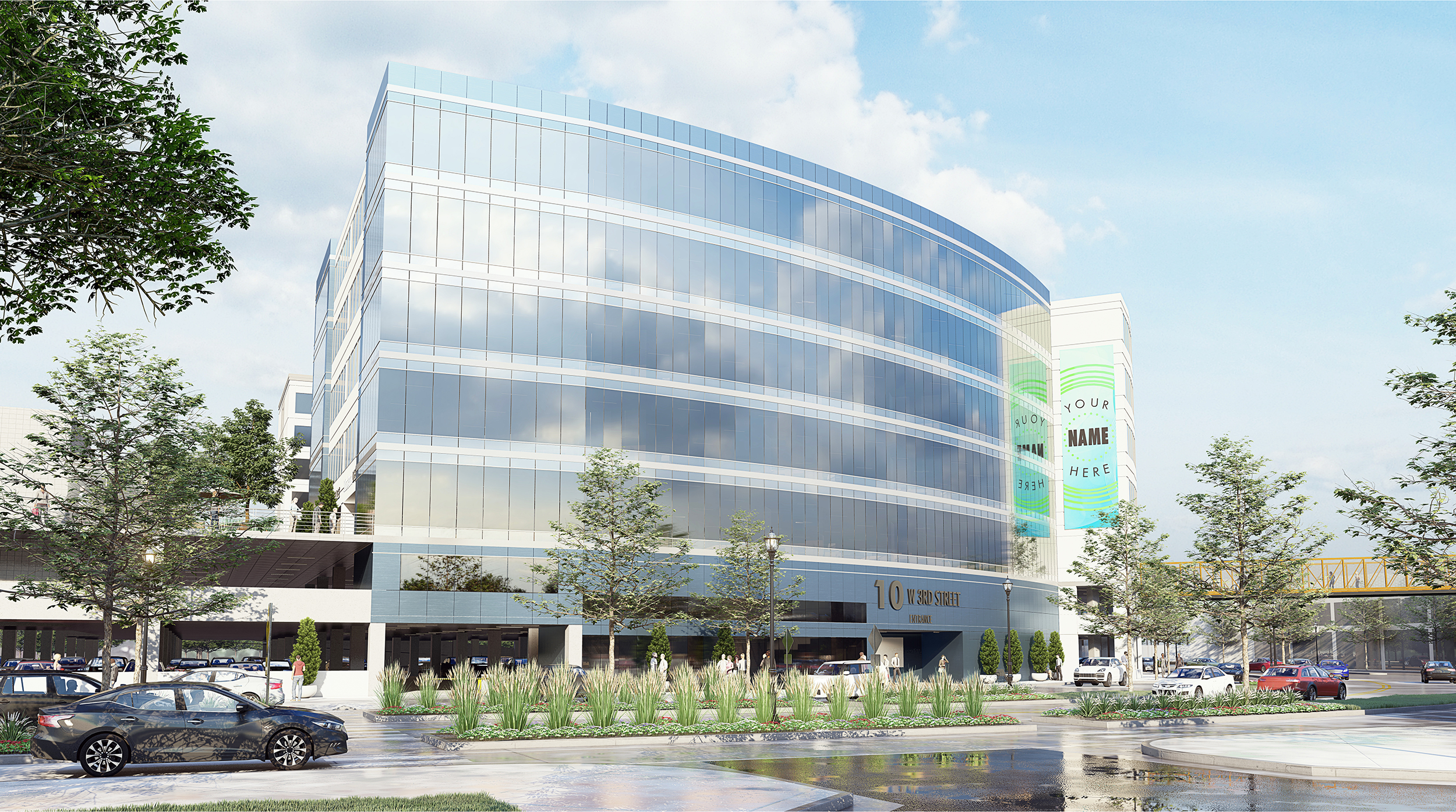 Photorealistic 3D architectural visualization of Ovation