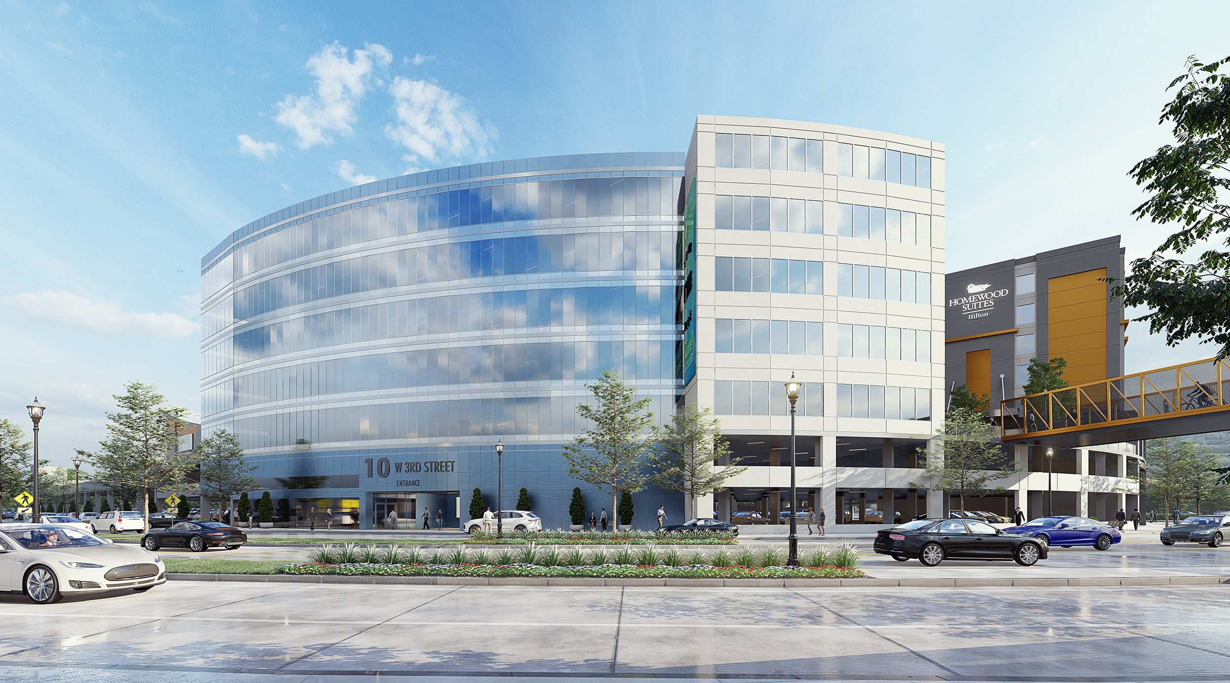 Photorealistic 3D architectural visualization of Ovation