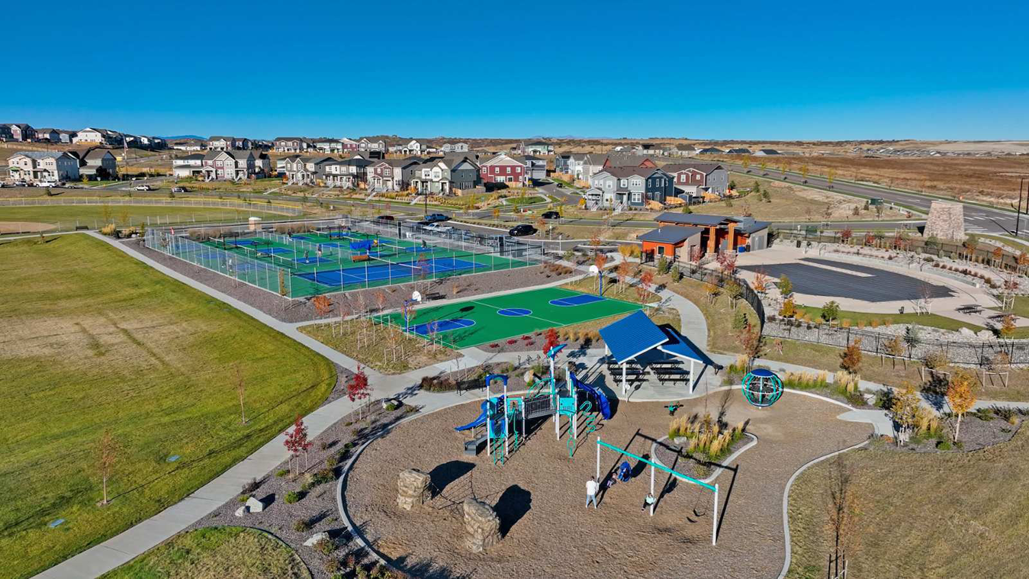 Community Pool at Trails at Crowfoot in Parker, Colorado