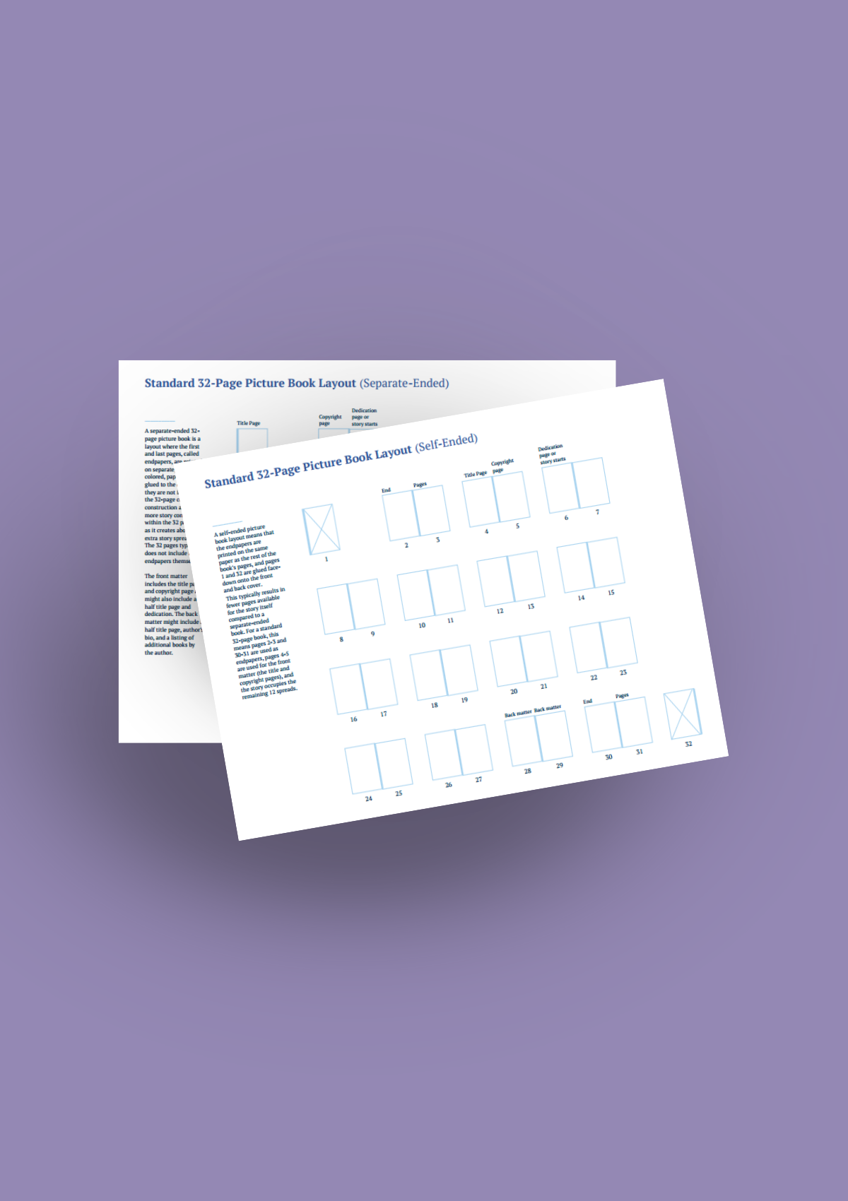 Finch & Squirrel Worksheet Page Layouts