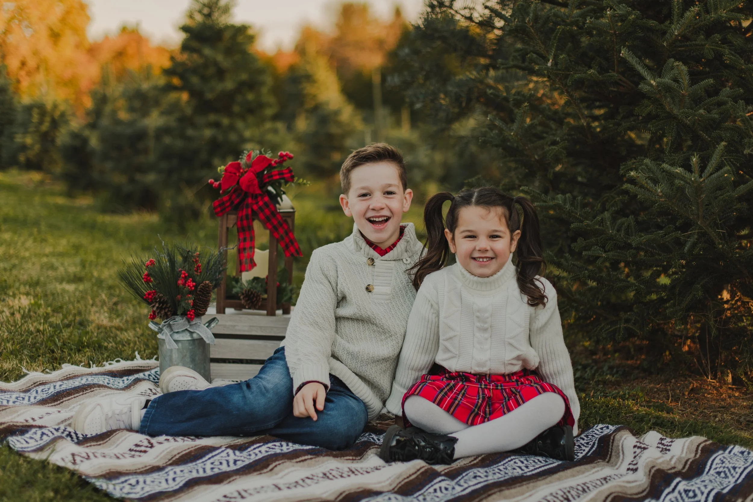 Family: Mistletoe Christmas Tree Farm Mini Sessions