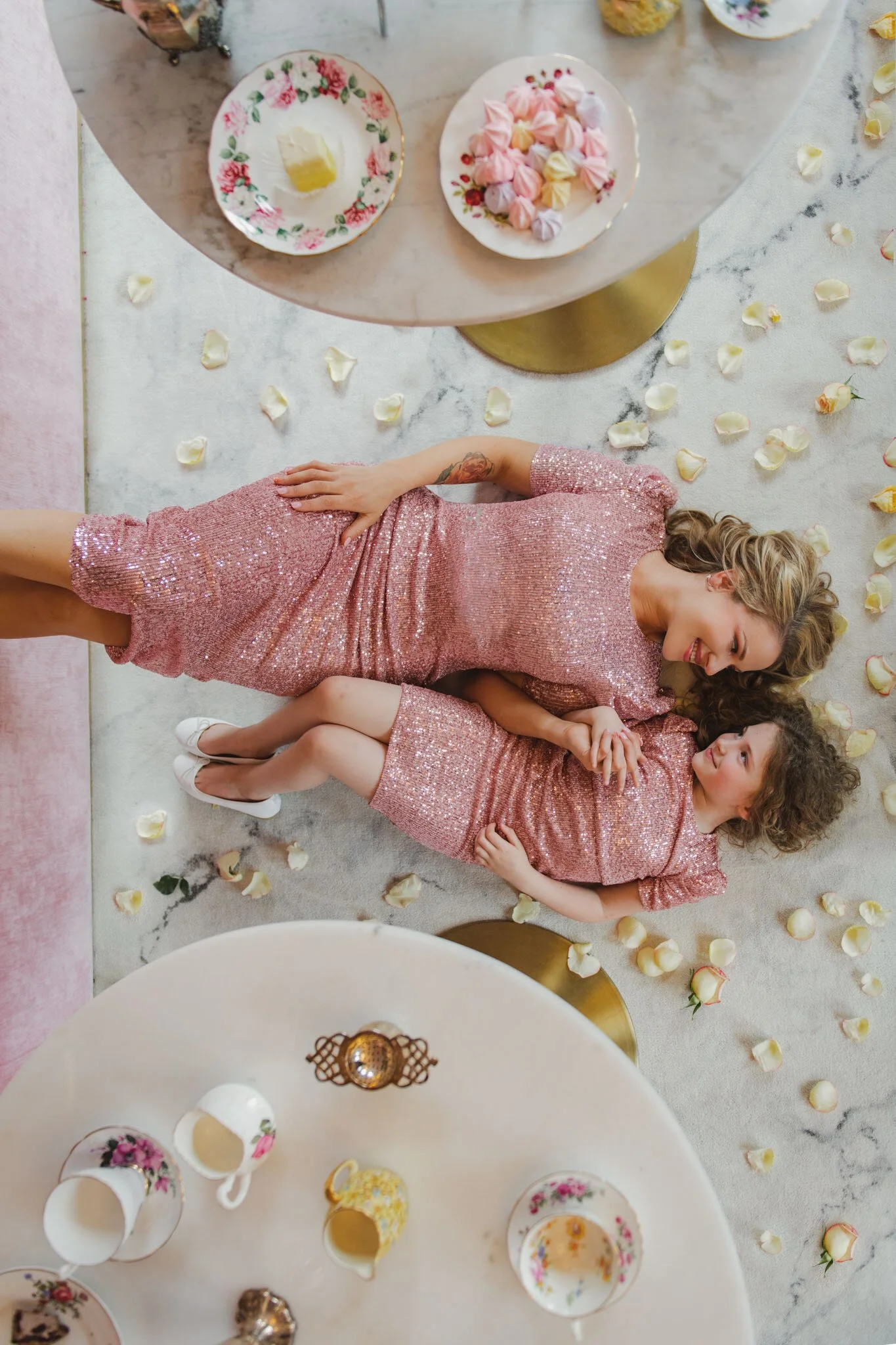 Family: Sparkly Pink Mommy + Me High Tea Session at the Iconic Ladyfinger Lounge