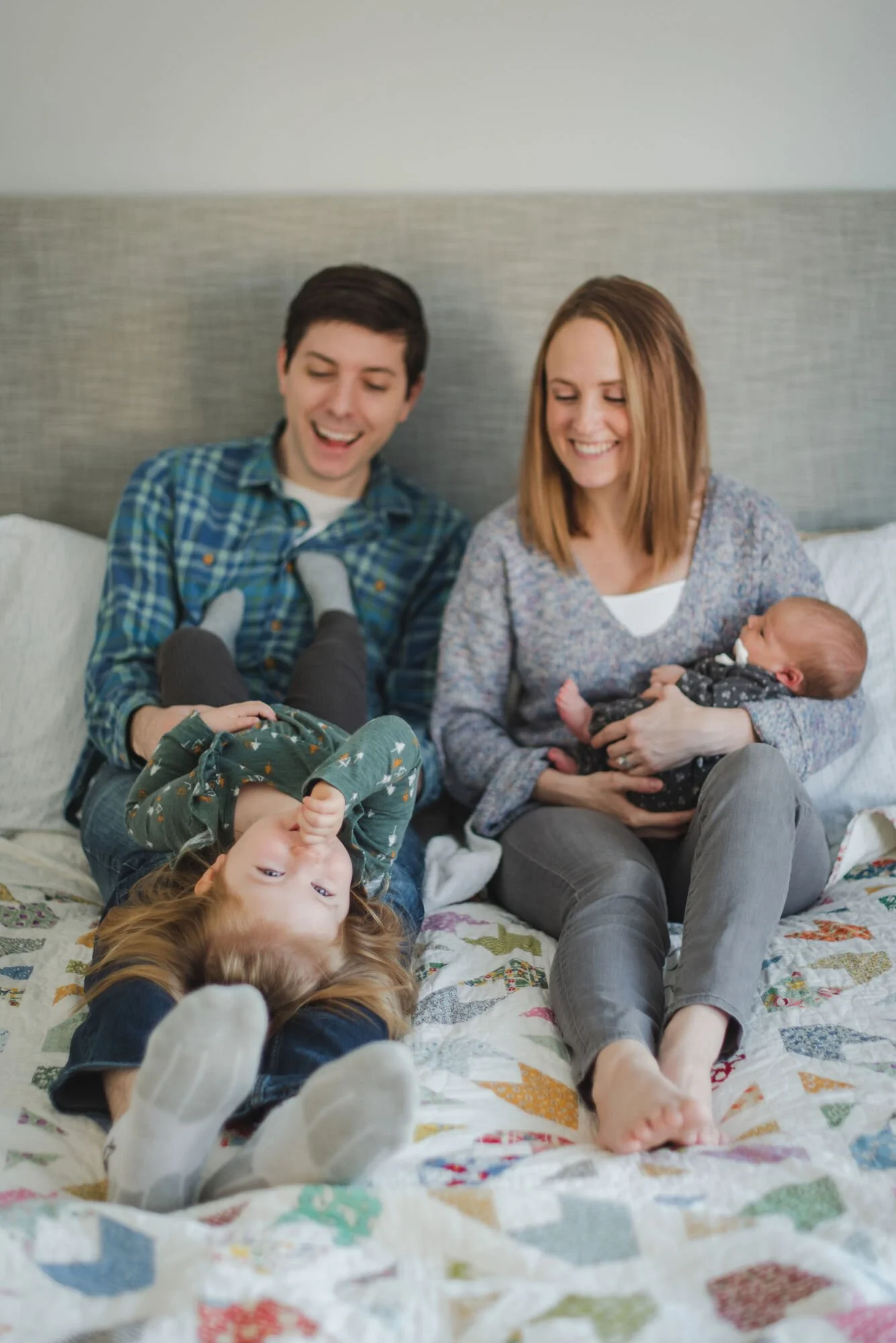 Newborn: At-Home Lifestyle Session for Baby Avery