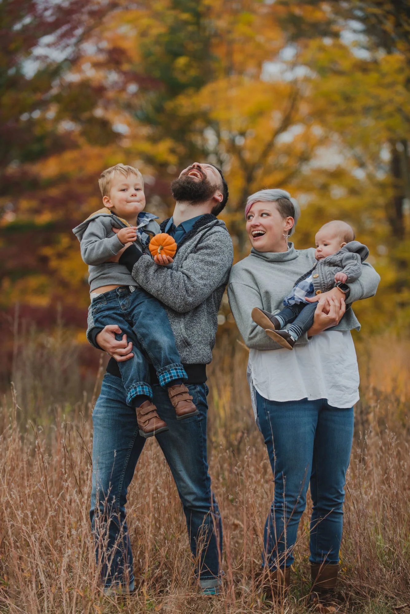 Family: Fun Fall Session at Minuteman National Park