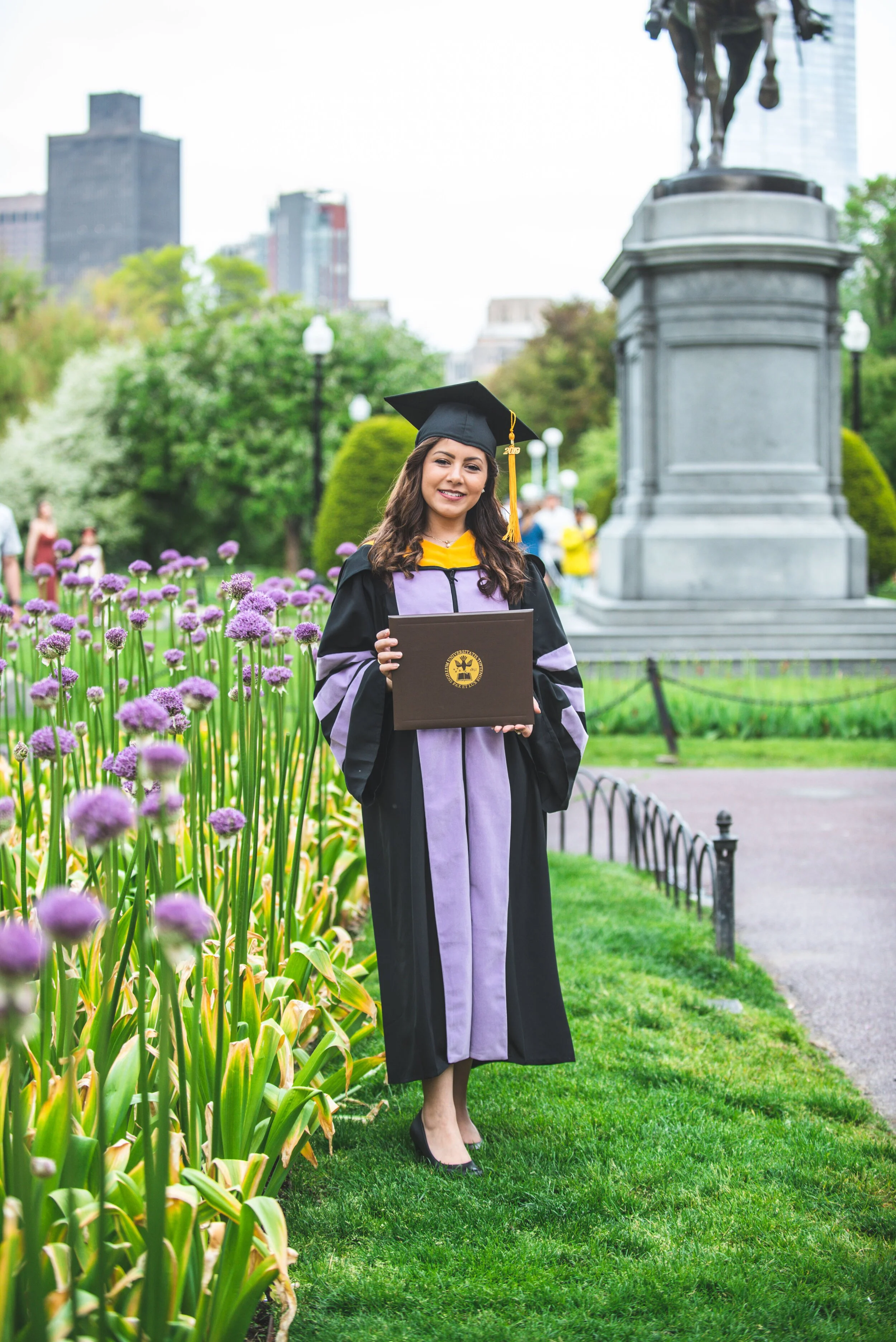Portrait: A's College Graduation | Boston Public Garden