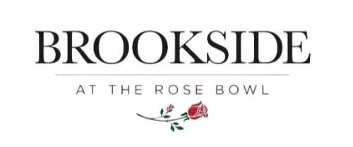 Brookside at the Rose Bowl logo with a rose graphic