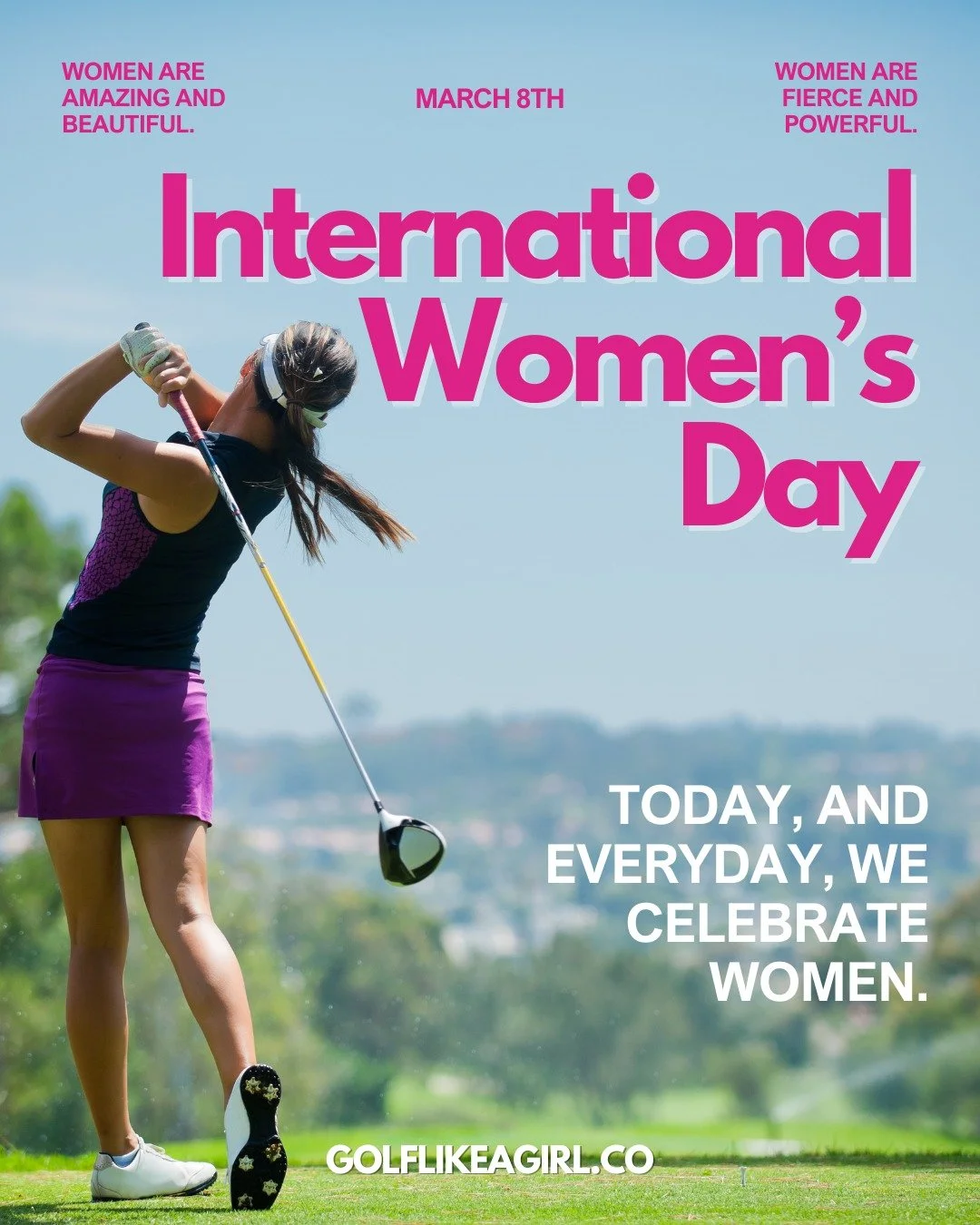 To our amazing community of women golfers,

Whether you're new to the game or have been playing for years, every one of you makes this community what it is.

Happy International Women&rsquo;s Day! 🌟⛳
.
.
.
.
#golf #whyilovethisgame #thegolfstagram #