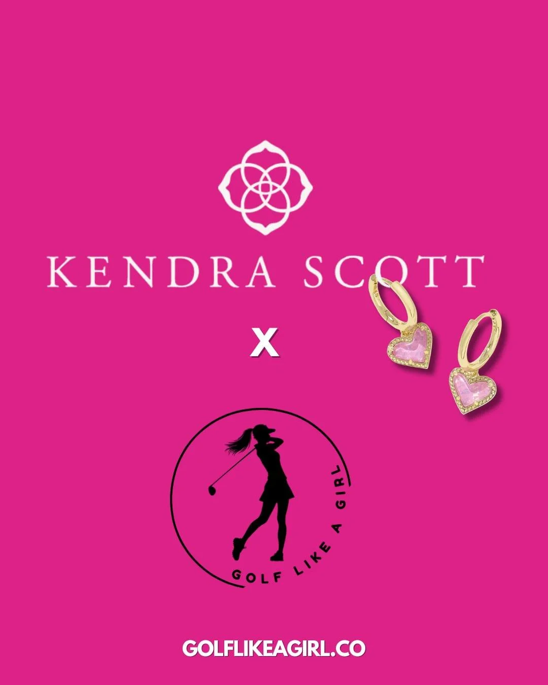 Our Kendra Scott giveback event is almost here! 💎⛳

From March 17 at 5PM &ndash; March 19 at 5PM MT, shop online using code GIVEBACK-LLMHV and support Golf Like A Girl.

We&rsquo;re so grateful for partners who support women in golf. Thank you @kend