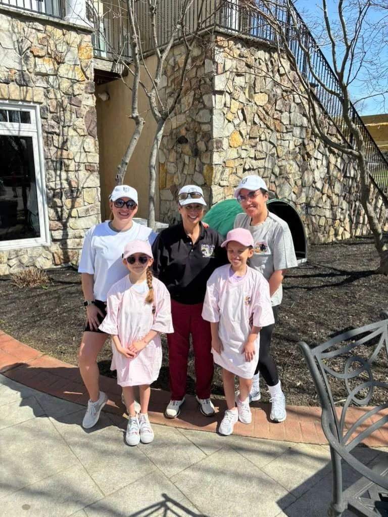Great times at our mother/daughter golf lesson with Ana Powell, in Maryland! 💕🏌️&zwj;♀️⛳️