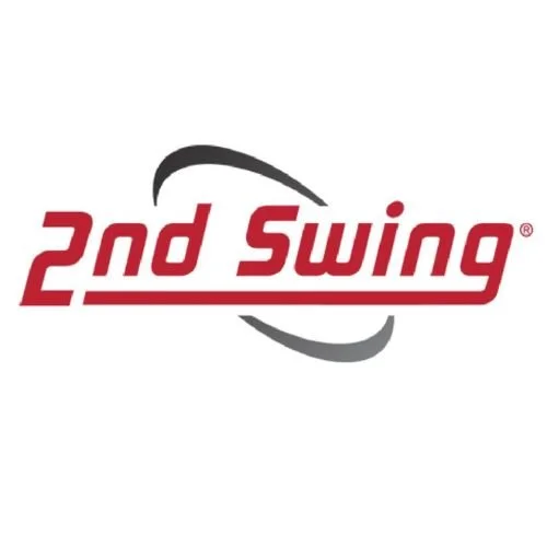 Logo reading '2nd Swing' with curved lines above and below the text.