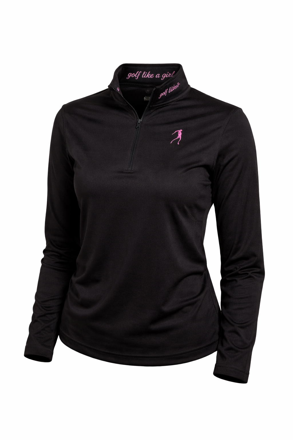 Golf Like a Girl Script Quarter-zip