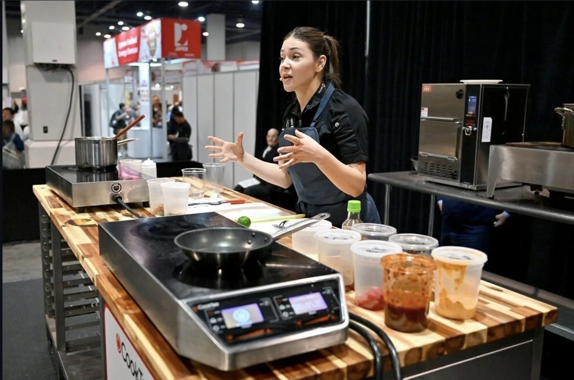 Female chef, food and wine, food expo, private events, charity events, celebrity chef