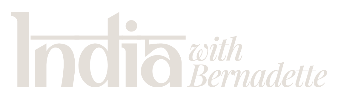 India with Bernadette