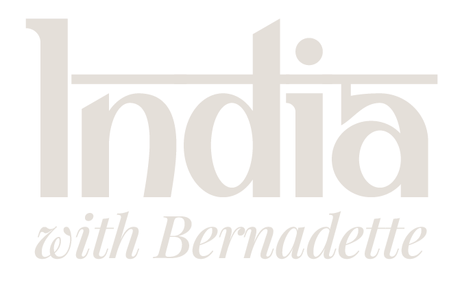 India with Bernadette