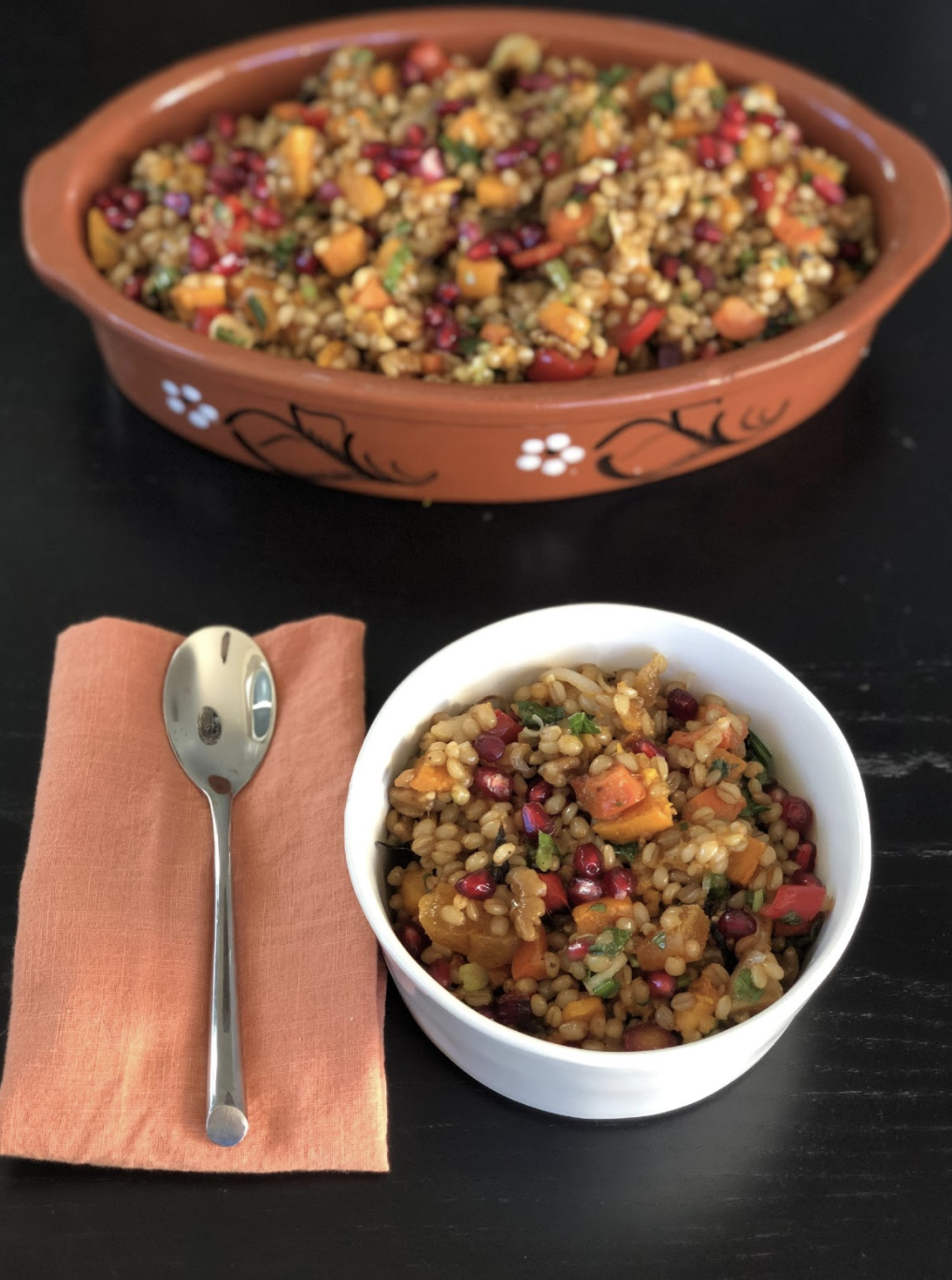 Moroccan Wheat Berry Salad