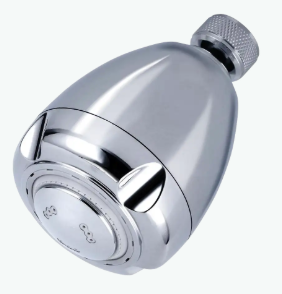 1.5 GPM Fixed Massage Showerhead - Chrome