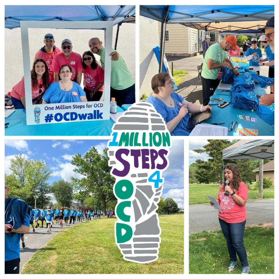 Some of the team at the 1 million steps 4 OCD walk! 