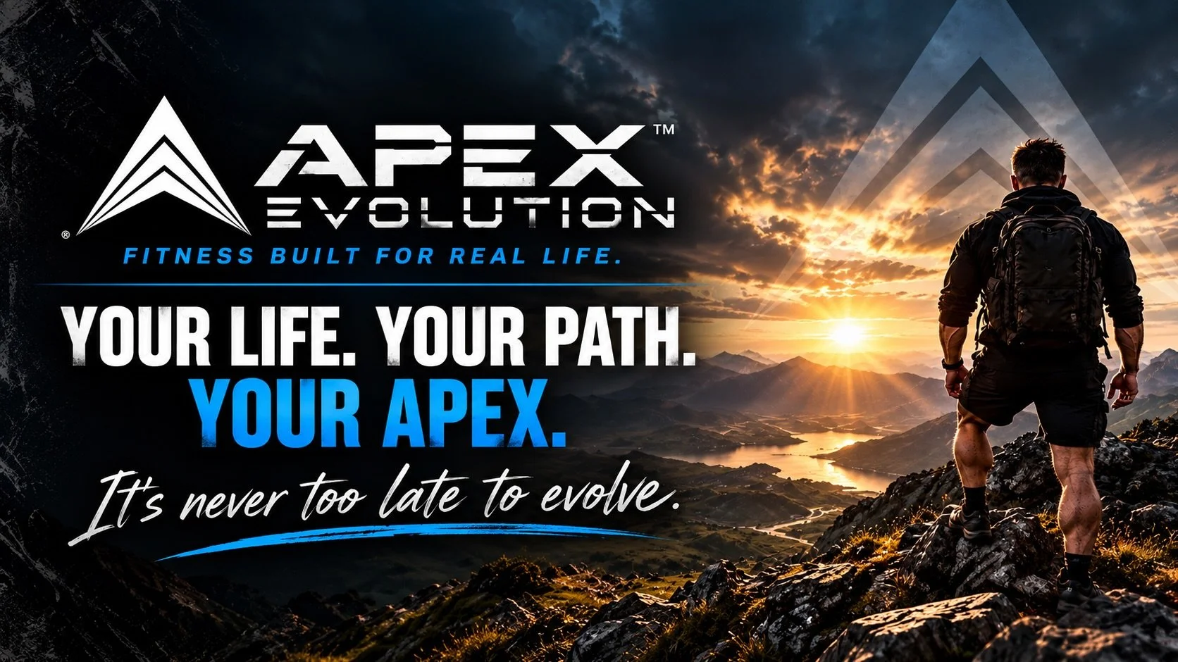 Your life. Your path. Your Apex.
www.apexevolution.uk